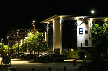 Hotel Front - Evening or Night